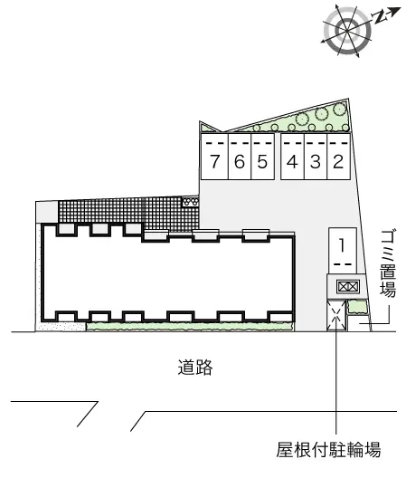 あきる野市小川 月極駐車場